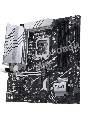 Материнская плата ASUS PRIME Z890M-PLUS WIFI, LGA 1851, Intel Z890, 4xDDR5, 6xSATA, 3xM.2, 1xPCIe 5.0 x16, 1xPCIe 4.0 x4, 2xPCIe 4.0 x1, 1xHDMI, 1xDP, 1x2.5Gb LAN, 2xUSB-A 2.0, 4xUSB-A 3.2 Gen 1, 1xUSB-A 3.2 Gen 2, 1xUSB-C 3.2 Gen 2x2, 3x3.5 мм, 7.1, mATX
