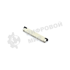 Разъем FPC Half Coverage Bottom Contact 0.8K-BX-24PWB 24 pin высота 2мм шаг 0,8мм