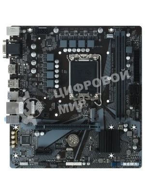 Материнская плата Gigabyte H610M H DDR4 Soc-1700 Intel H610 2xDDR4 mATX AC`97 8ch(7.1) GbLAN+VGA+HDMI