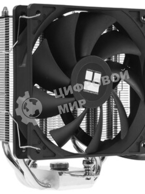 Кулер для процессора Thermalright Burst Assassin 120 SE черный/серебристый (4-pin PWM, 148мм, Al/Cu, 6x6мм, 1x120мм, 66.17CFM, 25.6dBA, 1550RPM, S: 1851/1700/1200/115X, AM5/AM4)