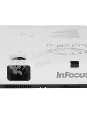 Проектор INFOCUS IN1024 3LCD, 4000 lm, XGA (1024x768), 50000:1, 1.481.78:1,3.5мм in,Composite video,Component,VGA IN х2, HDMI IN, Audio in(RCAх2), USB-A, USB B х2, VGA out, Audio 3.5мм out, лампа 20000ч.(ECO mode), RJ45,RS232, 1x16W, 31дБ, 3,3 кг