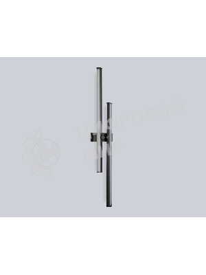 Настенный светодиодный светильник Ambrella light FL6162 BK черный 28W 3000K-6400K 810*120*65