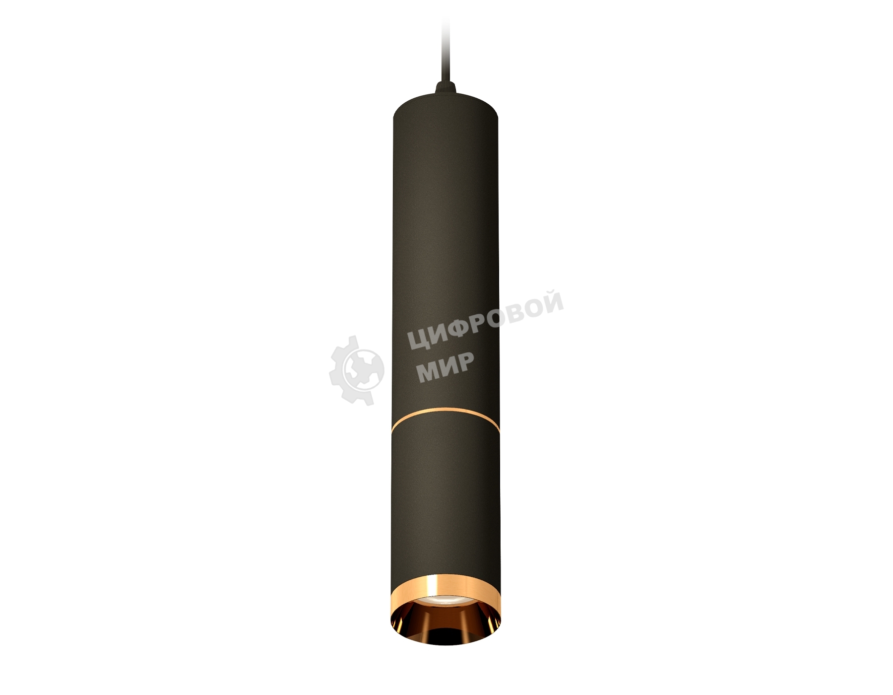 Светильник Ambrella Light XP6323020 SBK/PYG черный песок/золото желтое полированное MR16 GU5.3