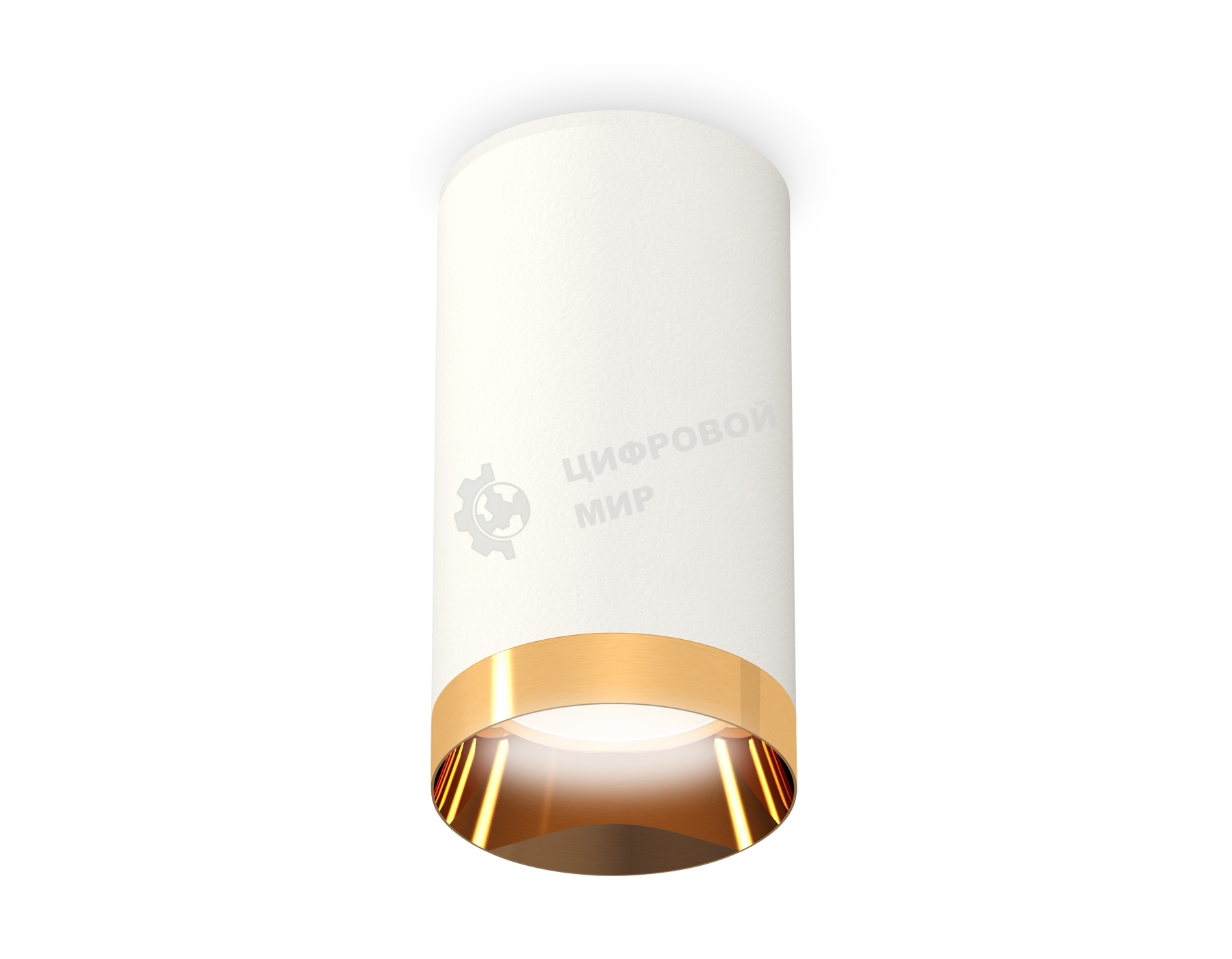 Светильник Ambrella Light XS6322024 SWH/PYG белый песок/золото желтое полированное MR16 GU5.3 (C6322, N6134)