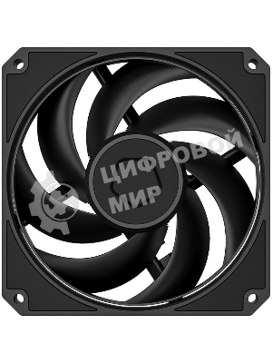 Вентилятор для корпуса ID-Cooling AM-120-K 120х120x25 черный 4-pin 31дБ Ret