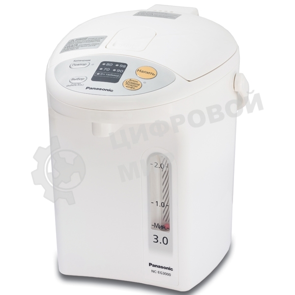 Термопот Panasonic NC-EG3000WTS 3 л, 700 Вт, белый
