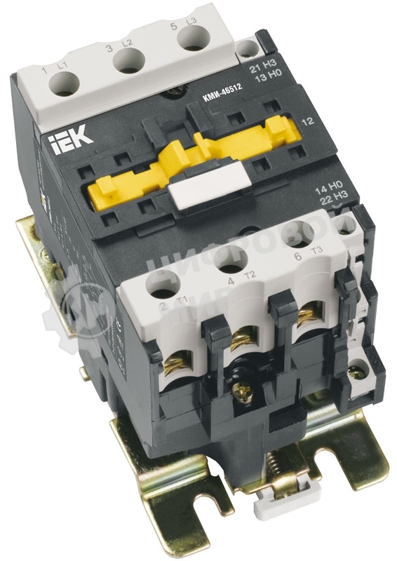 Контактор КМИ-49512 95А 400В/AC3 1HО;1H3 IEK KKM41-095-400-11