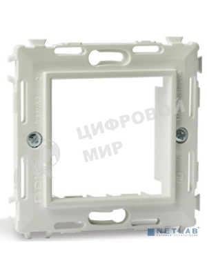 Суппорт 2 мод. BRAVA бел. (для СП) ДКС 75020W