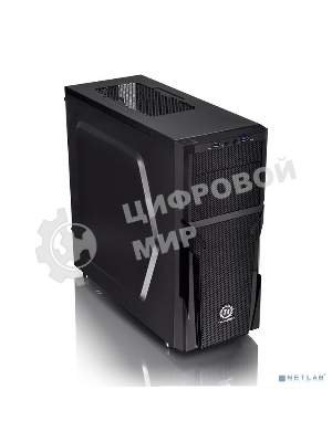 Компьютерный корпус Thermaltake Versa H21 черный без БП ATX 2x120мм 1xUSB 2.0 1xUSB 3.0 audio bott PSU