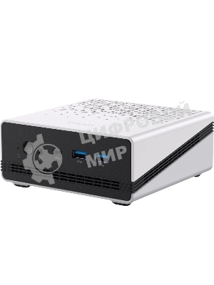 Компьютер Chuwi Ubox AMD Ryzen 5 6600H(3.3Ghz)/16384Mb/512PCISSDGb/Int:AMD Radeon/BT/WiFi/war 1y/1.35kg/Iron Gray/Win11Pro + DDR5 (SODIMM MAX 64GB)(RAM slot*2)/USB2.0*1/USB3.2G1*3/Type-C*1(DP,PD)/HDMI*1/DP*1/RJ45*2/WIFI6,BT5.