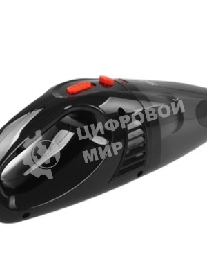 Пылесос автомобильный Ural Смерч 5000 черный, 75 Вт, уборка сухая, пылесборник контейнер 0.4 л
