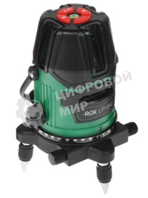 Лазерный построитель плоскостей RGK LP-64G дальность: 30/70 м, точность мм/м 1/5