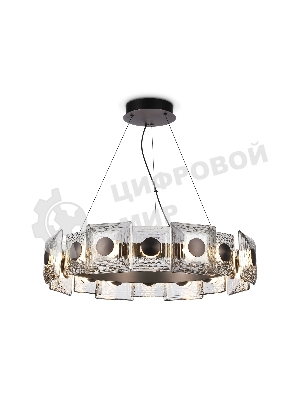 Светильник Ambrella light LH31030 GR/SM серый/дымчатый 72W 3000K D700*150