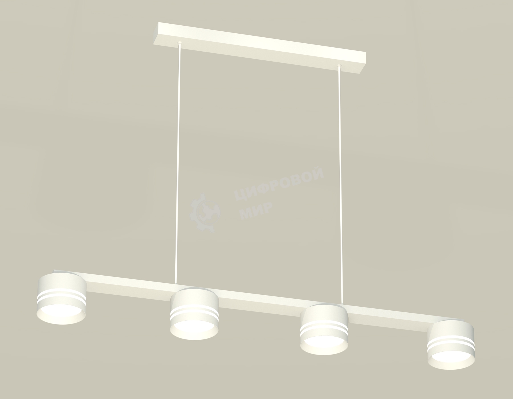 Светильник Ambrella light XB9151204/4 SWH/FR белый песок/белый матовый GX53 (C9151, N8477)
