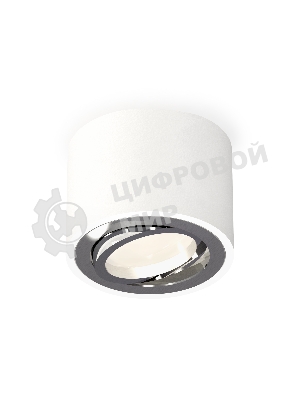 Светильник Ambrella Light XS7510003 SWH/PSL белый песок/серебро полированное MR16 GU5.3 (C7510, N7003)