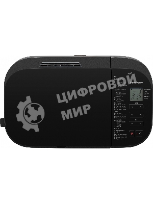 Хлебопечка Panasonic SD-R2530KTS черный, 550 Вт, 1.1 кг, 28 программ