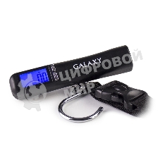 Безмен электронный Galaxy GL 2830, черный, максимальный вес 40 кг, сверхточная сенсорная система датчиков, ЖК-дисплей с подсветкой, цена деления 10 г, функция обнуления массы тары, автомат. отключение, индикатор перегрузки, индикация низкого уровня заряда