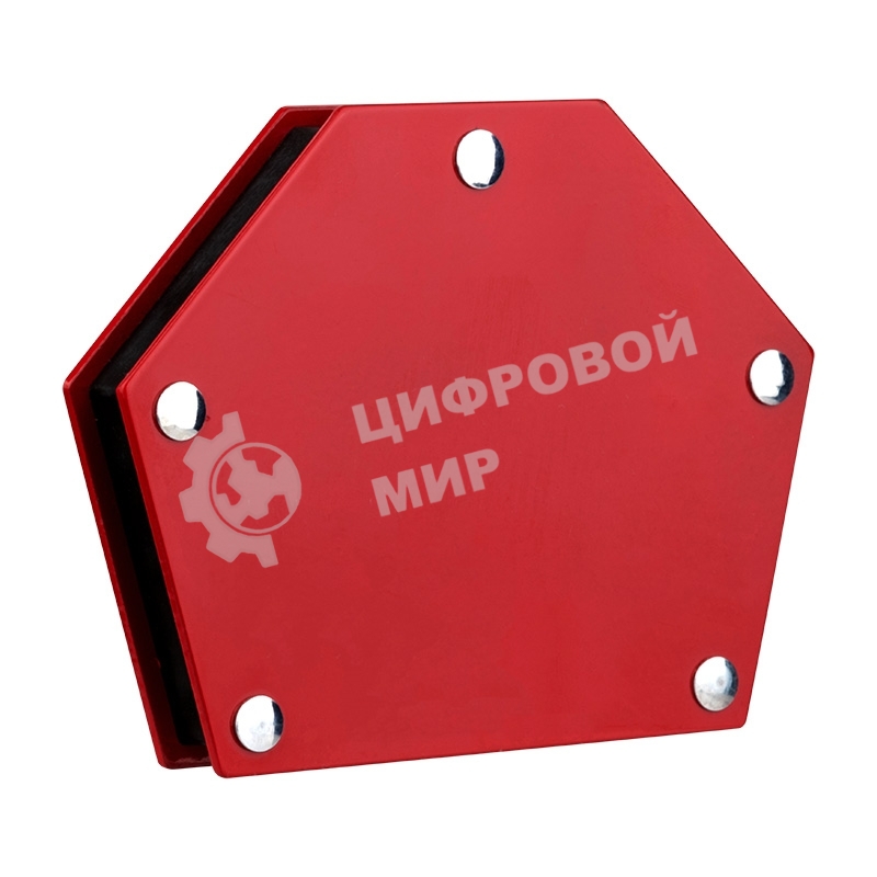 Магнитный угольник-держатель для сварки Rexant на 6 углов усилие 22,6 кг