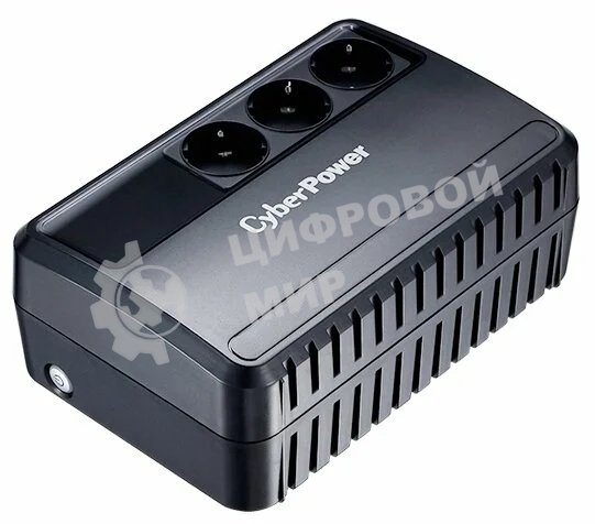 Источник бесперебойного питания CyberPower Line-Interactive BU600E 600VA/360W (3 EURO)