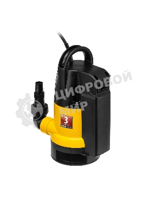 Дренажный насос DP800A, 800 Вт, подъем 5 м, 13000 л/ч Denzel