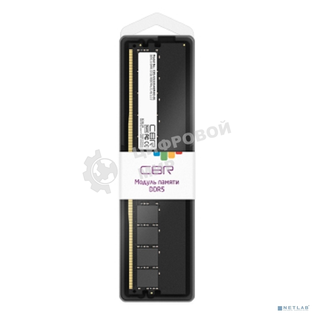Оперативная память CBR, DDR5, 32Gb (1x32 Gb), 4800 MHz, CL40, DIMM