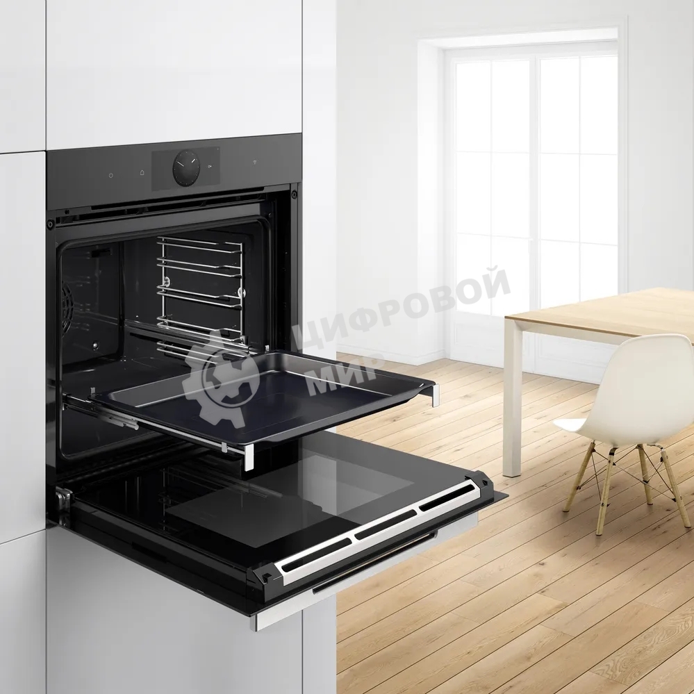 Телескопические направляющие Bosch HEZ638000, полновыдвижные для духовок 8 серии без пиролиза и пара