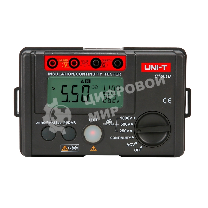 Измеритель сопротивления изоляции UNI-T UT501B