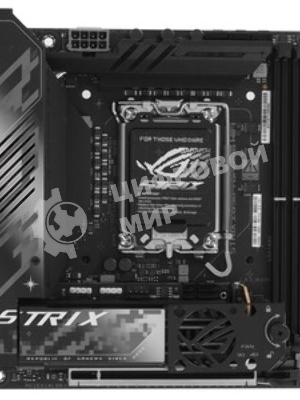 Материнская плата ASUS ROG STRIX Z890-I GAMING WIFI, LGA1851, Intel Z890, 2xDDR5, 2xSATA, 2xM.2, 1xPCI-E 5.0 x16, 1xHDMI, 2xThunderbolt 4, 1x2.5Gb LAN, 9xUSB-A, 1xUSB-C, 5.1, Mini-ITX