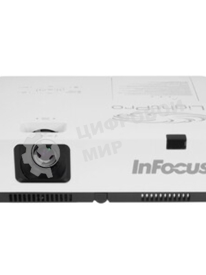 Проектор INFOCUS IN1034 3LCD, 4800 lm, XGA (1024x768), 50000:1, 1.481.78:1,3.5мм in,Composite video,Component,VGA IN х2, HDMI IN, Audio in(RCAх2), USB-A, USB B х2, VGA out, Audio 3.5мм out, лампа 20000ч.(ECO mode), RJ45,RS232, 1x16W, 31дБ, 3,3 кг
