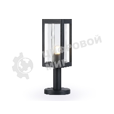 Светильник Ambrella light ST2411 BK/CL черный/прозрачный IP54 E27 max 40W 110*110*350