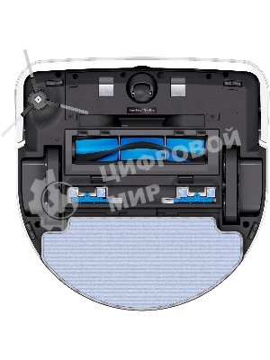 Робот-пылесос HOBOT LEGEE-D8 белый/бирюзовый, 4900 мAч Li-Ion, уборка сухая/влажная, пылесборник контейнер 0.5 л
