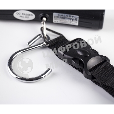 Безмен электронный Galaxy GL 2830, черный, максимальный вес 40 кг, сверхточная сенсорная система датчиков, ЖК-дисплей с подсветкой, цена деления 10 г, функция обнуления массы тары, автомат. отключение, индикатор перегрузки, индикация низкого уровня заряда