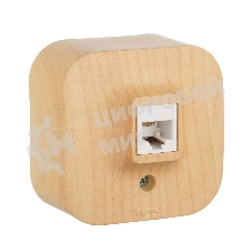 Розетка RJ 11 дерево