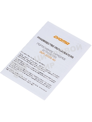 Портативный аккумулятор Digma DGP-30000-4U Li-Pol 30000mAh 3A черный 2xUSB