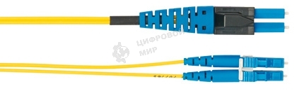 Патч-корд Panduit PVQ9LE10LQM02.0 2x9/125 OS1/OS2 LC дуплекс-LC дуплекс полярность A 2м LSZH