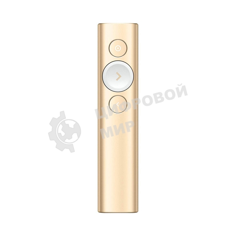 Презентер беспроводной Logitech Spotlight золотистый, радиоканал, USB, кнопки - 3