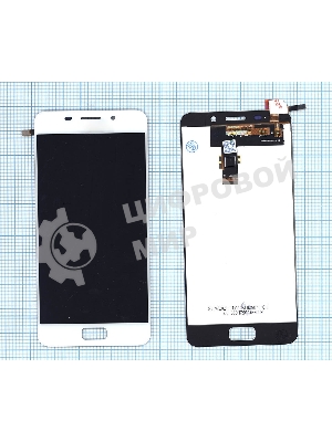 Дисплей для Asus ZenFone 3s Max ZC521TL белый