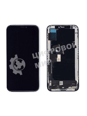 Дисплей для iPhone XS в сборе с тачскрином (AMOLED Fox) черный