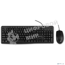 Комплект клавиатура + мышь Оклик S650 клав:черный мышь:черный USB Multimedia (1875246)