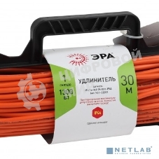 Удлинитель силовой ЭРА UFx-1e-3x0.75-30m-IP44 на рамке c/з 1 гн 30 м ПВС 3x0.75 (6/108)