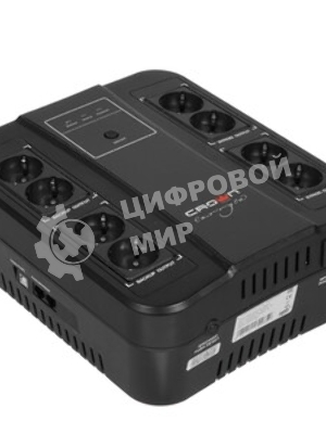 Источник бесперебойного питания CMUS-255 EURO SMART/650 ВА/390 Вт/8 х CEE 7 (евророзетка)
