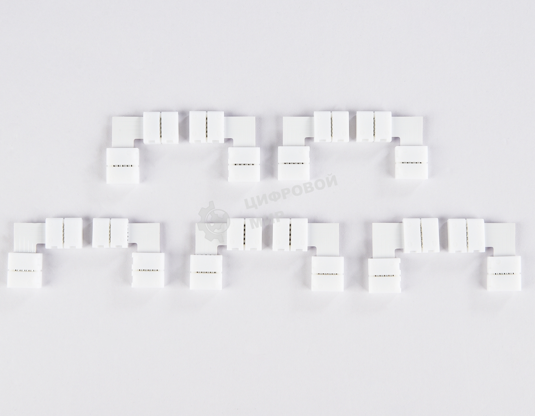 GS6751 Соединитель угловой L 5050 12/24V (5 конт.) (10шт)