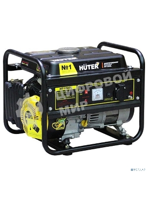 Электрогенератор бензиновый Huter HT1000L, 1.1 кВт, 65 дБ, 24.2 кг