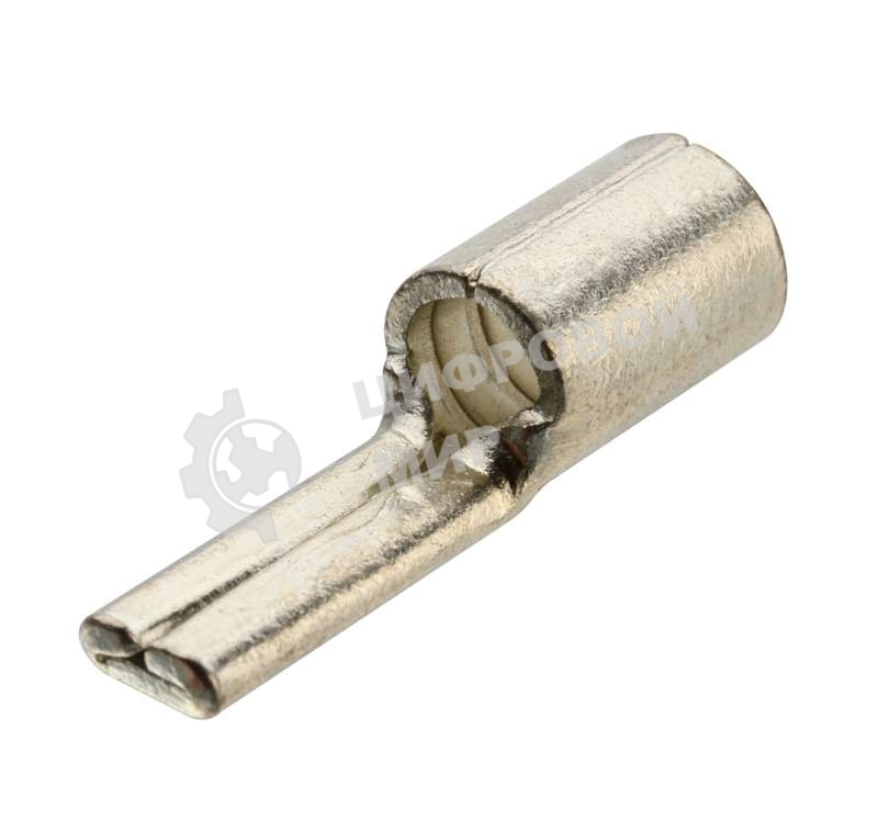 Наконечник штифтовой плоский КВТ НШП-25 50310