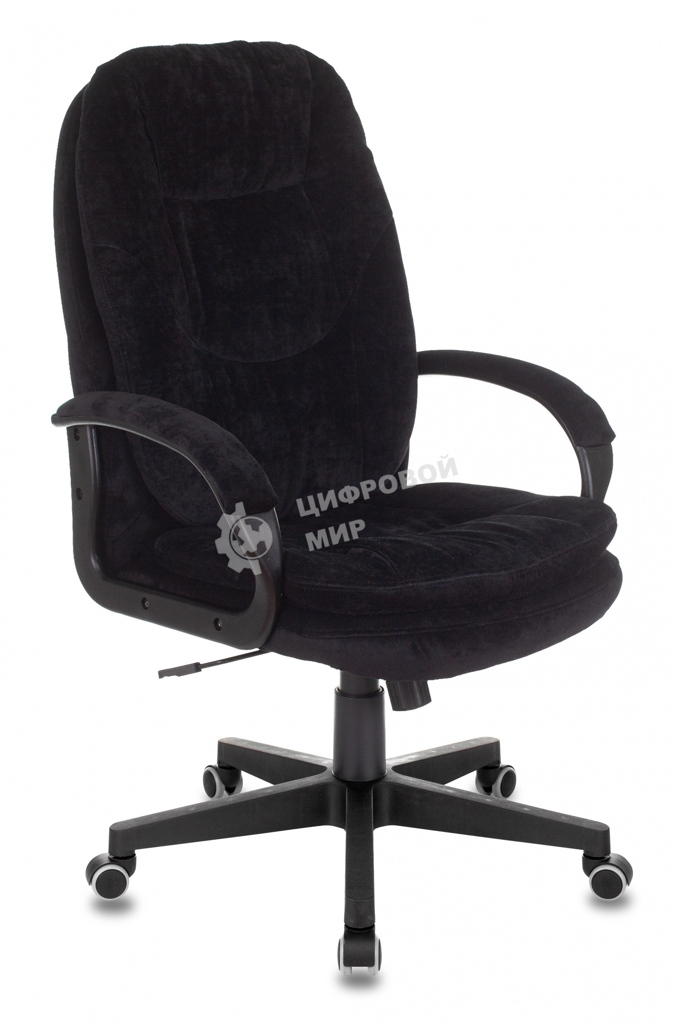 Кресло руководителя Бюрократ CH-868N Fabric черный Light-20, крестовина пластик