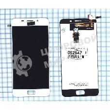 Дисплей для Asus ZenFone 3s Max ZC521TL белый