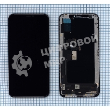 Дисплей для iPhone XS в сборе с тачскрином (AMOLED Fox) черный