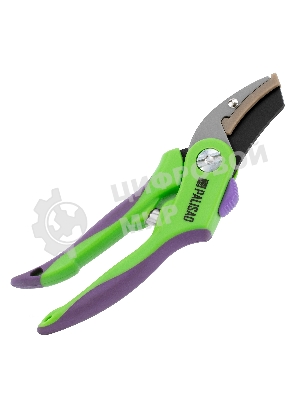 Секатор с наковальней Palisad 200 мм, двухкомпонентные рукоятки