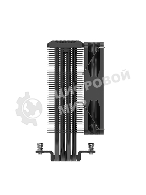 Кулер PCCooler Paladin EX400S черный 120мм алюминий+медь 1800rpm 28.6db 4-pin 180W 157мм