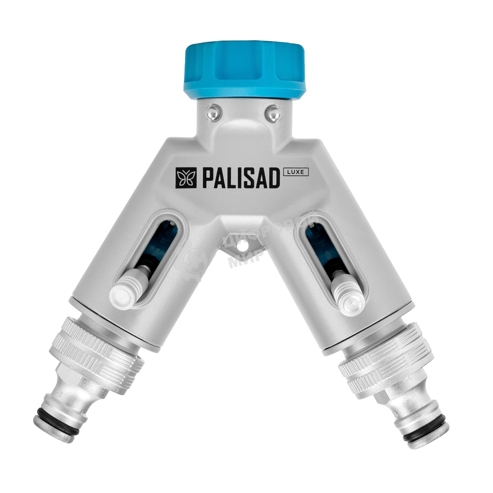 Разветвитель двухканальный LUXE Palisad с внутренней резьбой 3/4